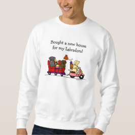 Bewegendes Labradors Sweatshirt