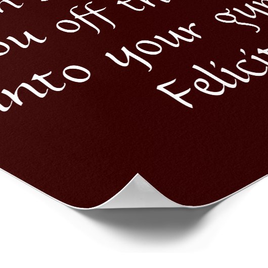 Beweggründe Poster (Ecke)