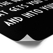 Beweggründe Poster (Ecke)