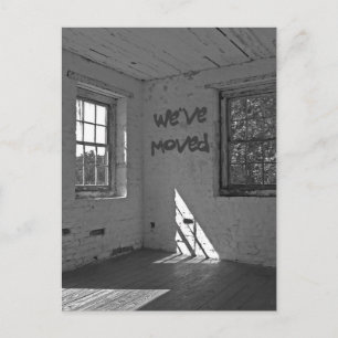 Bewegliche Adressenänderung Postkarte