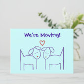 Bewegliche Ankündigung - Hunde mit Herz (Stehend Vorderseite)