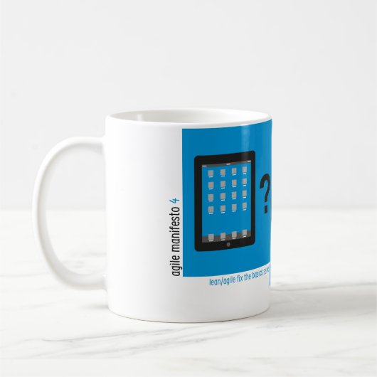 Bewegliche Manifestschale IV. Kaffeetasse (Links)