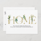 Bewegliche Mitteilung haben wir Postkarte bewegt (Vorne/Hinten)