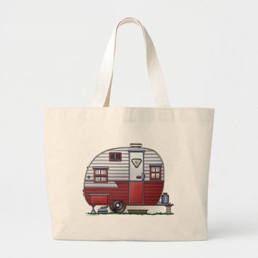 Bewegliche Pfadfinder-Camper-Tasche Jumbo Stoffbeutel (Vorne)