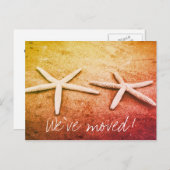 Bewegliche Postkarten des Starfish-Fotos für neue (Vorne/Hinten)