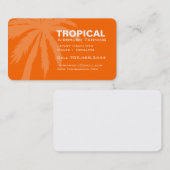 Bewegliche Sonnenstudio-Visitenkarte Visitenkarte (Vorne/Hinten)