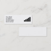 Beweglicher Empfang Mini Visitenkarte (Vorne/Hinten)