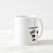 BEWEGLICHER Tassen-Kaffee Kaffeetasse (VorderseiteRechts)