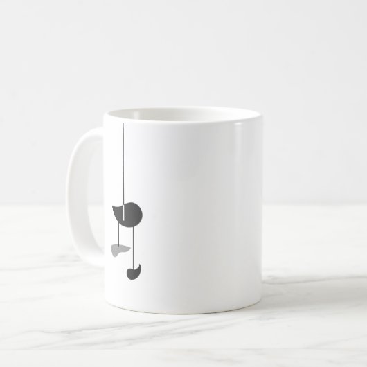 BEWEGLICHER Tassen-Kaffee Kaffeetasse (Vorderseite Links)
