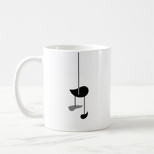 BEWEGLICHER Tassen-Kaffee Kaffeetasse (Links)