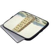 Beweglicher Turm, entworfen nach Caesars Turm an N Laptopschutzhülle (Vorne Knopf)