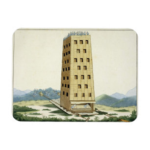 Beweglicher Turm, entworfen nach Caesars Turm an N Magnet