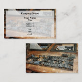 Beweglicher Typ Visitenkarte (Vorne/Hinten)