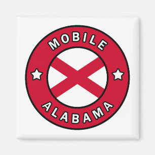 Bewegliches Alabama Magnet