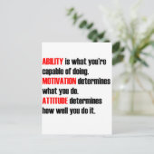 Beweglichkeit Postkarte (Stehend Vorderseite)