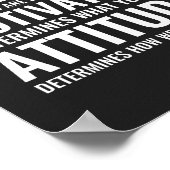 Beweglichkeit und Einstellung | Motivierend Angebo Poster (Ecke)