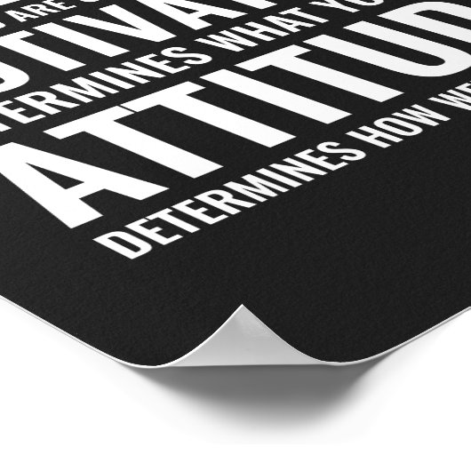 Beweglichkeit und Einstellung | Motivierend Angebo Poster (Ecke)