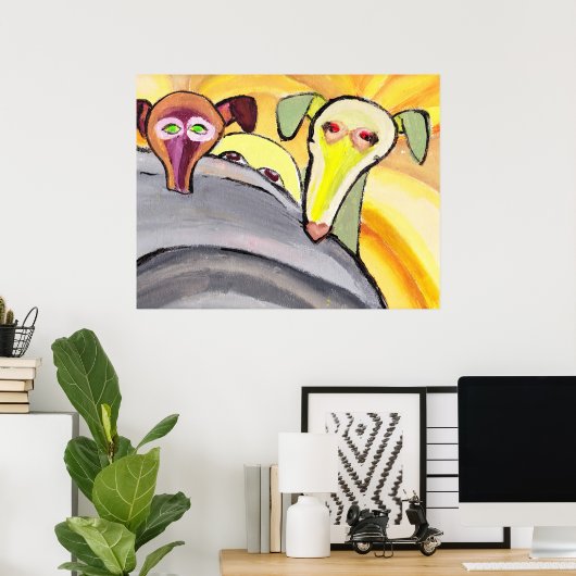 Bewegt es sich? poster (Heimbüro)