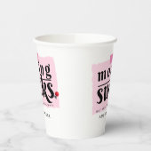 Bewegt Ist zum Kotzen! Modern Funny Farewell Good Pappbecher (Links)