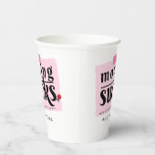 Bewegt Ist zum Kotzen! Modern Funny Farewell Good Pappbecher (Rechts)