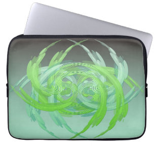 Bewegt n-Wirbel wellenartig Laptopschutzhülle