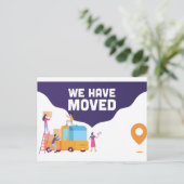 bewegt postkarte (Stehend Vorderseite)