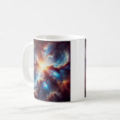 Bewegte Himmelslandschaft. Kaffeetasse (Vorderseite Links)
