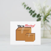 bewegten sich ankündigungspostkarte (Stehend Vorderseite)