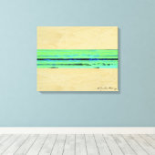 Bewegung 001 leinwanddruck (Insitu (Holzboden))