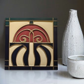 Bewegung Abstrakte Künste und Handwerk des Mittela Fliese