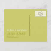 Bewegung Ankündigungspostkarte (Rückseite)