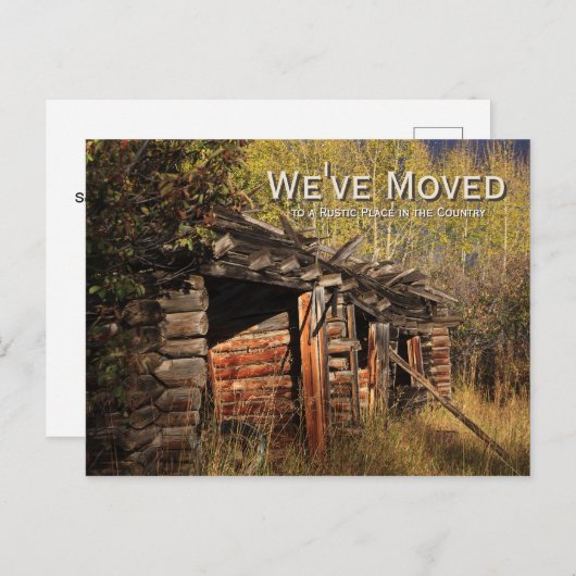 Bewegung Ankündigungspostkarte (Vorne/Hinten)