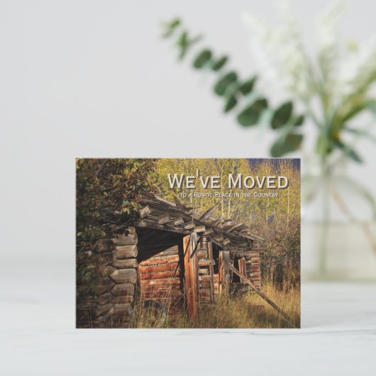 Bewegung Ankündigungspostkarte (Stehend Vorderseite)