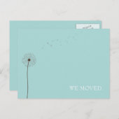 Bewegung Ankündigungspostkarte (Vorne/Hinten)