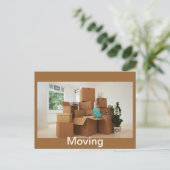 Bewegung Ankündigungspostkarte (Stehend Vorderseite)