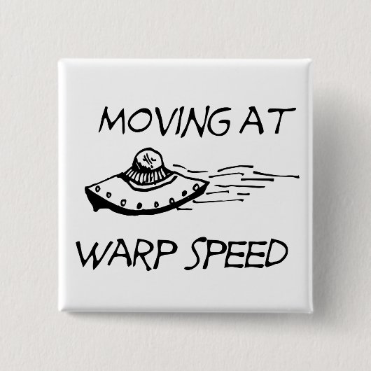 Bewegung bei Warp-Geschwindigkeit Button (Vorderseite)