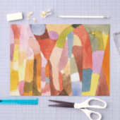 Bewegung der gewölbten Kammern, Paul Klee Seidenpapier (Handwerk)