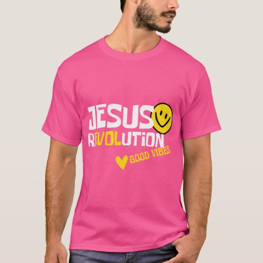 Bewegung der Jesus Revolution T-Shirt (Vorderseite)