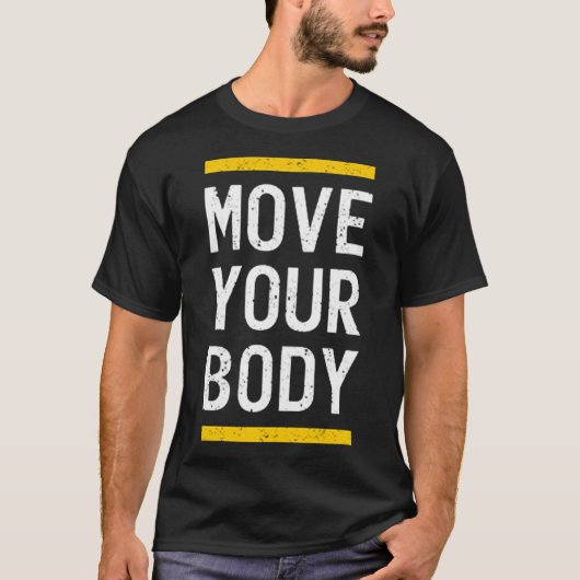 Bewegung des Körpers T-Shirt (Vorderseite)