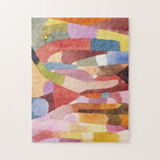Bewegung gewölbter Kammern | Paul Klee Puzzle (Vertikal)