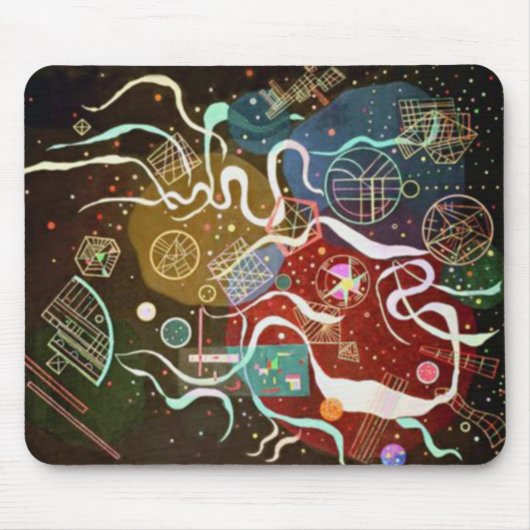 Bewegung I von Kandinsky Mousepad (Vorne)
