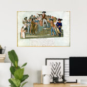 Bewegung im Garten des Palais-Royal Poster (Heimbüro)
