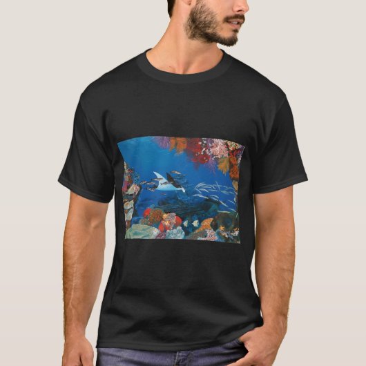 Bewegung im Ozean T-Shirt (Vorderseite)