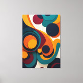 Bewegung in der Kunst Leinwanddruck (Vorderseite)