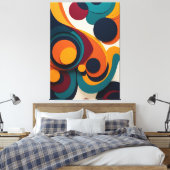 Bewegung in der Kunst Leinwanddruck (Insitu (Schlafzimmer))