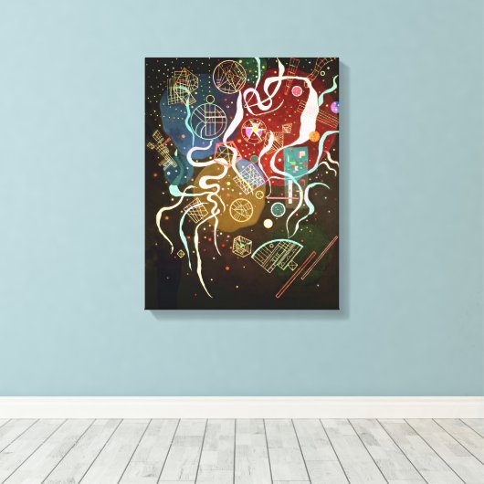 Bewegung | Kandinsky | Leinwanddruck (Insitu (Holzboden))