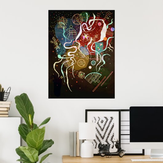 Bewegung | Kandinsky | Poster (Heimbüro)