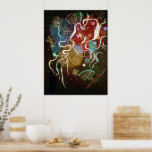 Bewegung | Kandinsky | Poster (Küche)