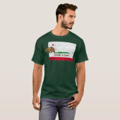 Bewegung nach Texas Verlassend Kalifornien beunruh T-Shirt (Vorne ganz)