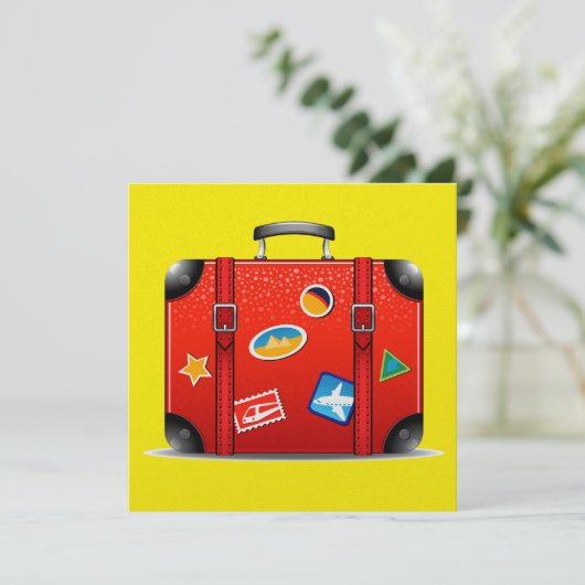 Bewegung ... Ruhestand... Einladung (Stehend Vorderseite)